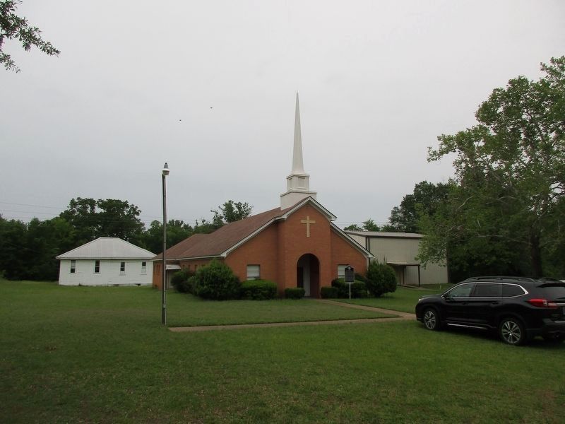 Blossom Hill United Methodist Church and Marker. Click for full size. Blossom Hill United Methodist Church and Marker image. Click for full size.