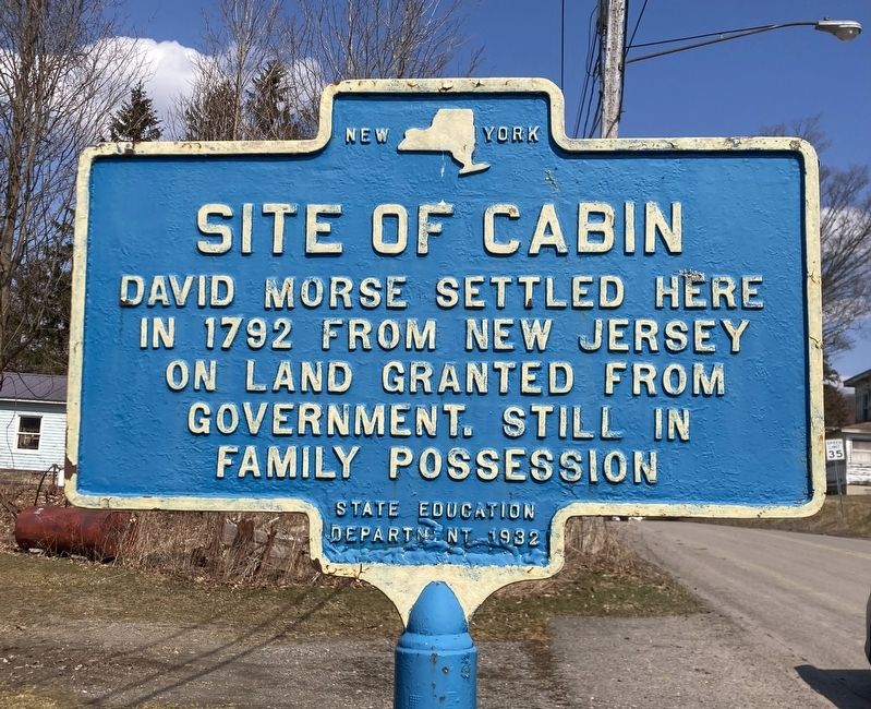 Site Of Cabin Marker image. Click for full size.