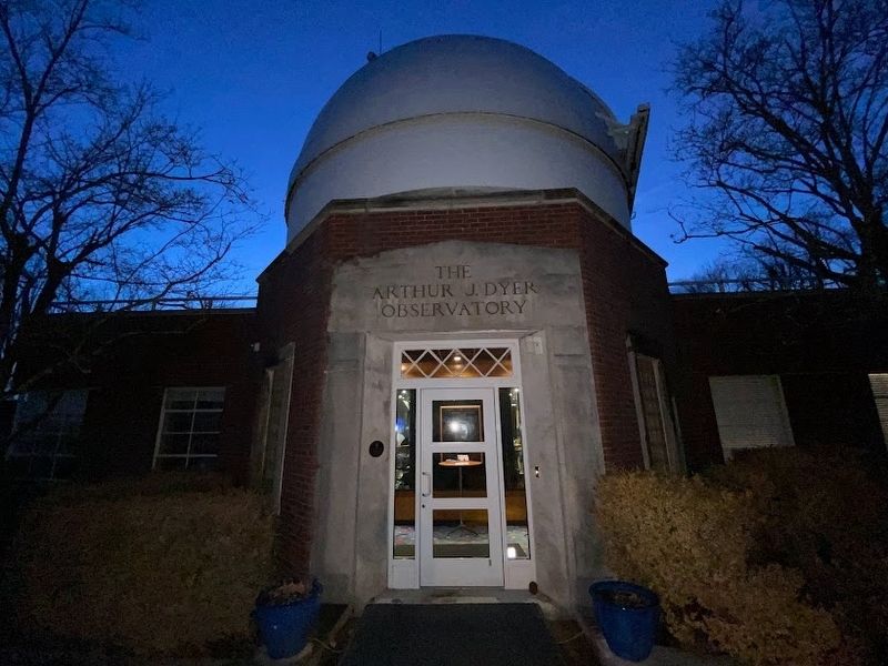 Vanderbilt Dyer Observatory Marker image. Click for full size.