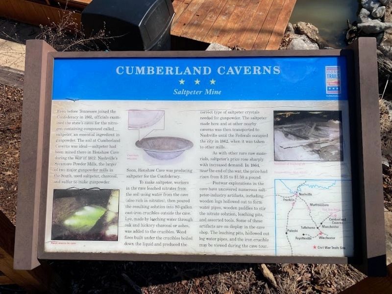 Cumberland Caverns Marker image. Click for full size.