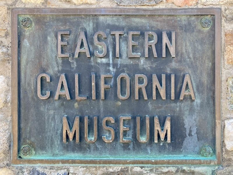 Eastern California Museum image. Click for full size.