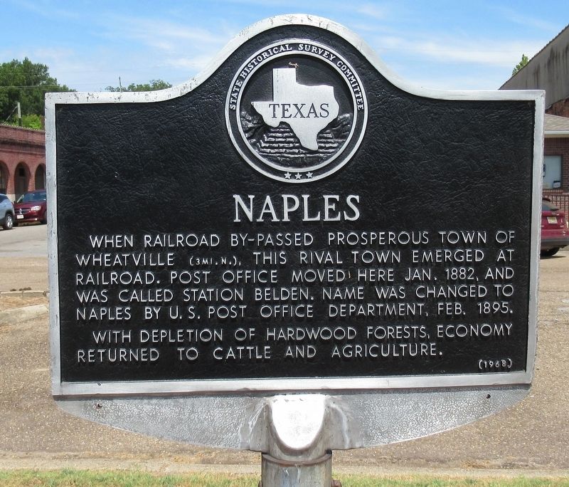 Naples Marker. Click for full size. Naples Marker image. Click for full size.