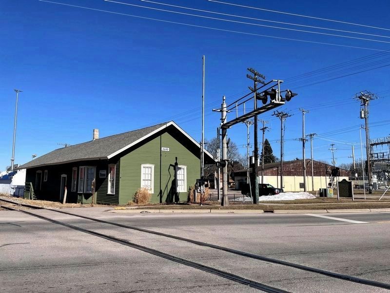 Clio Depot and Marker image. Click for full size.