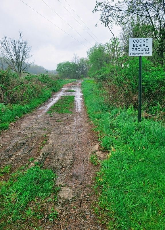 View of location at the end of<br>Enterprise Road. Click for full size. View of location at the end of<br>Enterprise Road image. Click for full size.