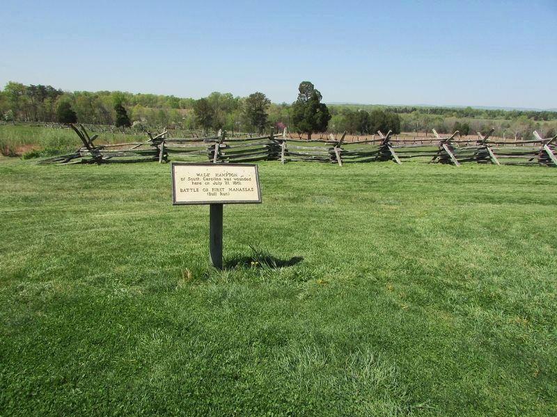 Wade Hampton Marker image. Click for full size.