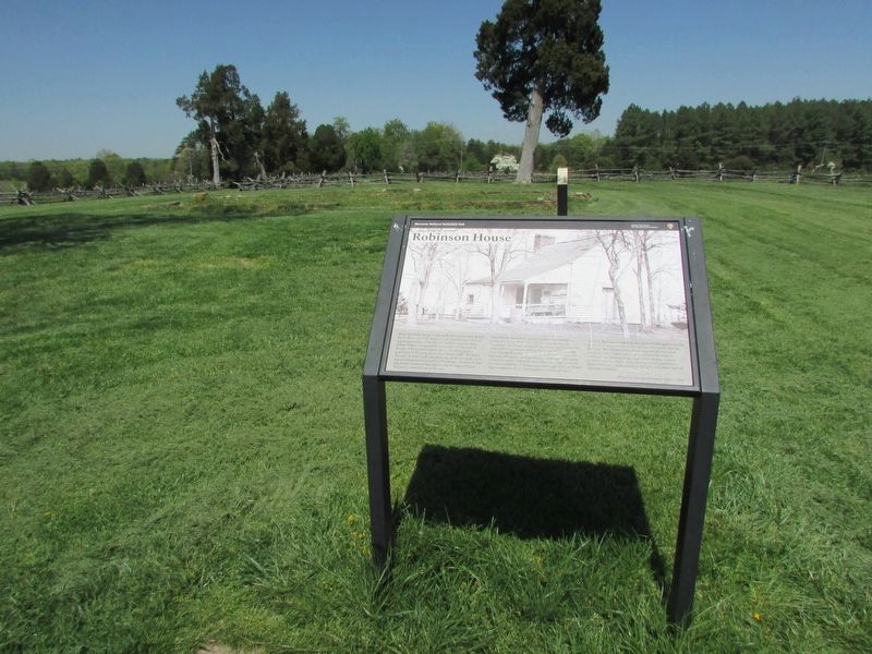 Robinson House Marker. Click for full size. Robinson House Marker image. Click for full size.