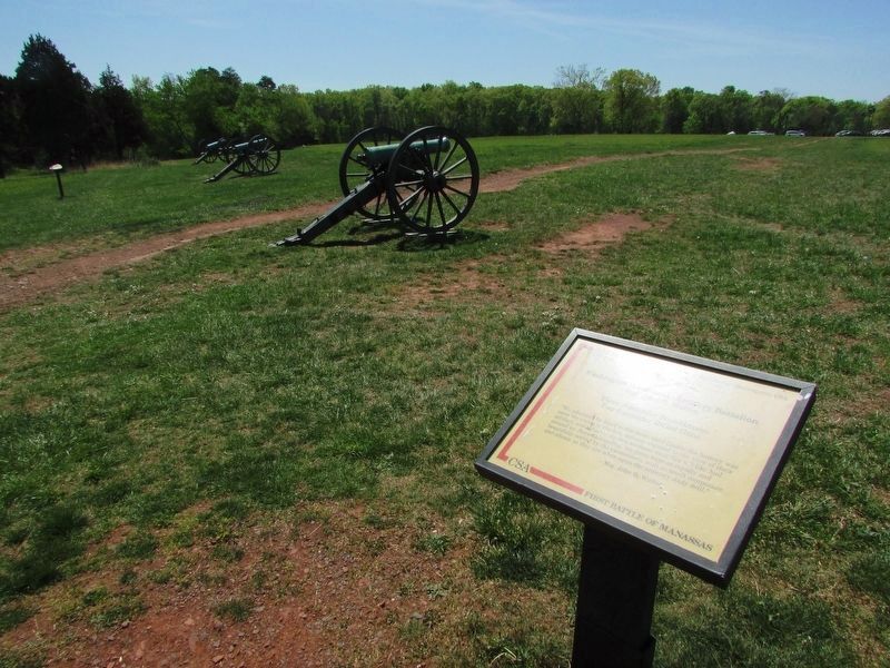Washington (Louisiana) Artillery Battalion Marker image. Click for full size.