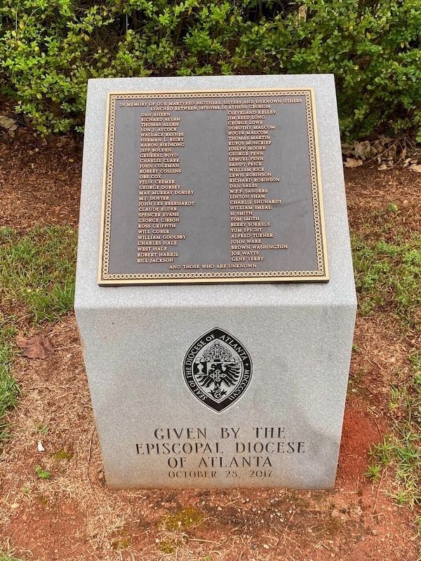In Memory of Martyred Brothers, Sisters and Unknown Others Marker. Click for full size. In Memory of Martyred Brothers, Sisters and Unknown Others Marker image. Click for full size.