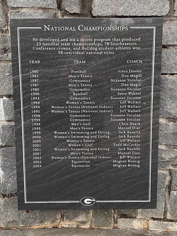 National Championships Marker image. Click for full size.