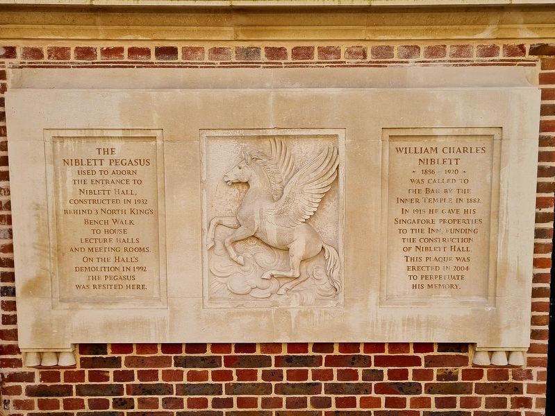 The Niblett Pegasus Marker. Click for full size. The Niblett Pegasus Marker image. Click for full size.