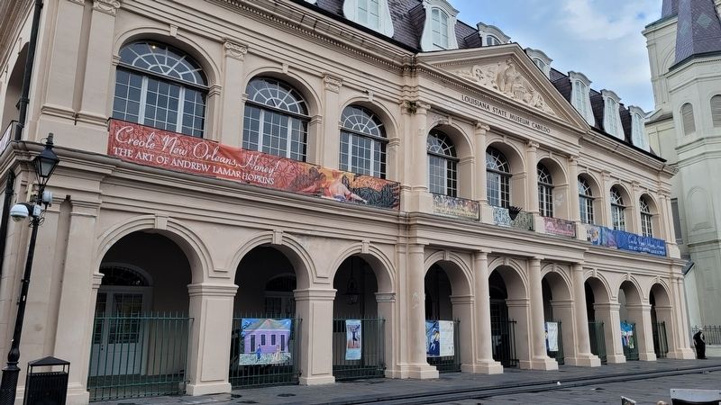 The Cabildo building - Louisiana State Museum image. Click for full size.