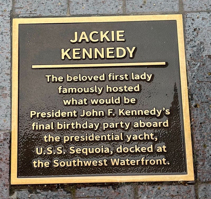 Jackie Kennedy Marker image. Click for full size.