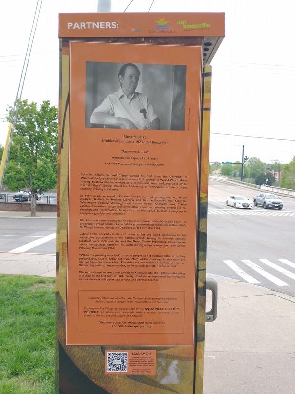 Richard Clarke Marker. Click for full size. Richard Clarke Marker image. Click for full size.