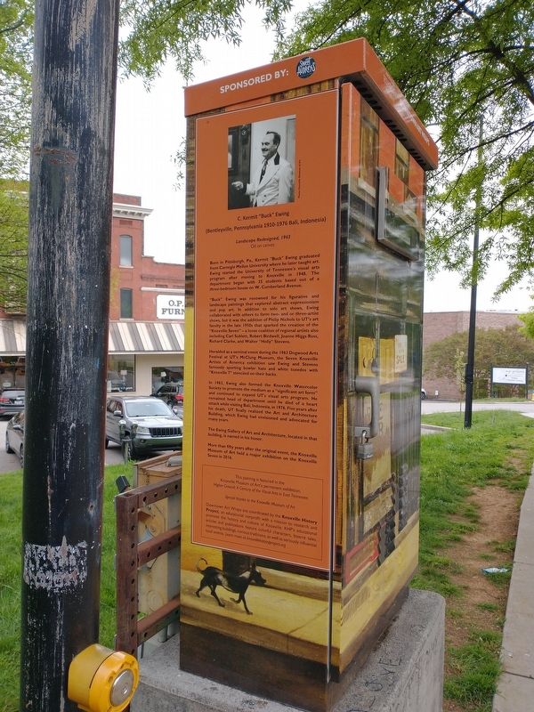 C. �Kermit� Buck Ewing Marker image. Click for full size.