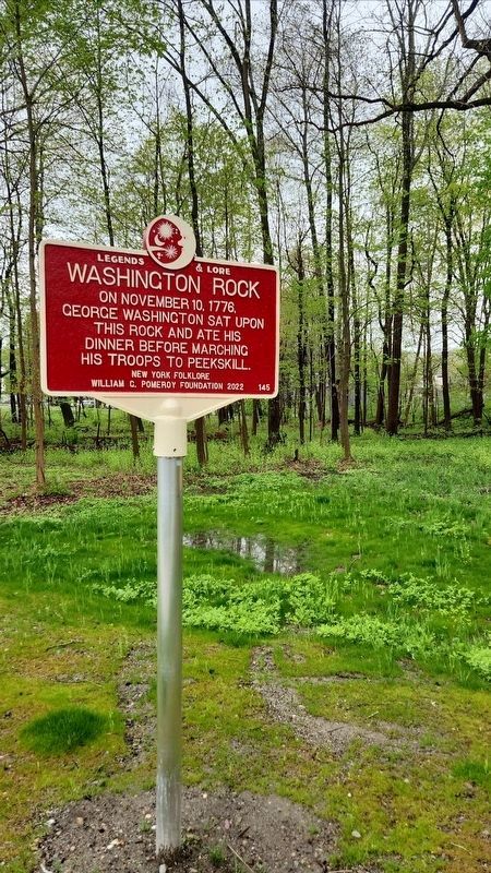 Washington Rock Marker image. Click for full size.