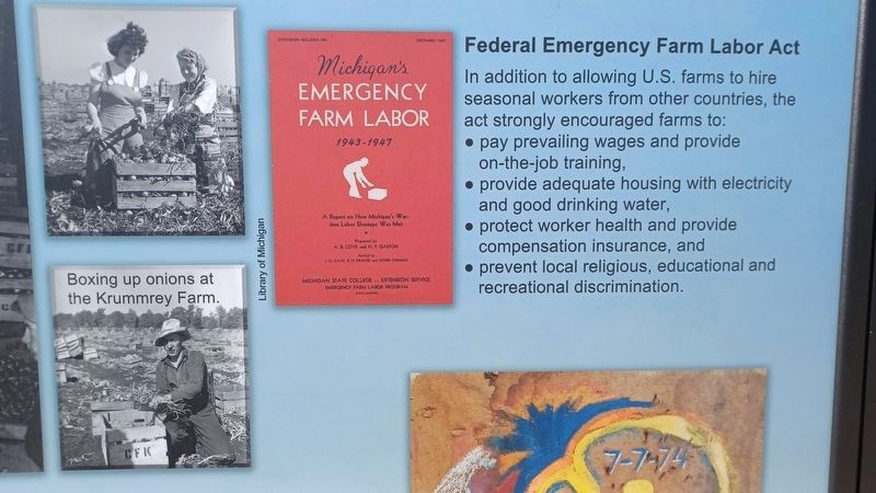 Federal Emergency Farm Labor Act image. Click for full size.