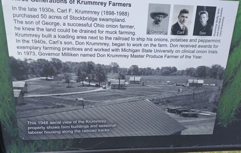 Three Generations of Krummrey Farms. Click for full size. Three Generations of Krummrey Farms image. Click for full size.