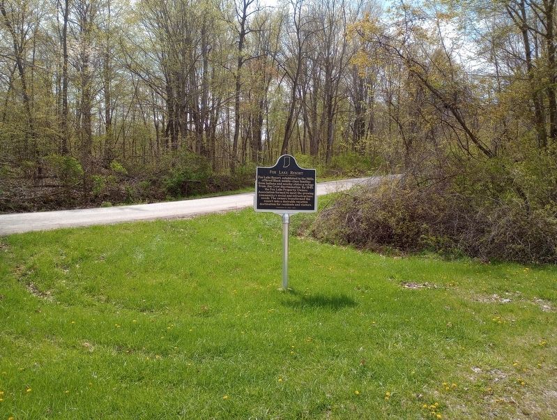 Fox Lake Resort Marker image. Click for full size.