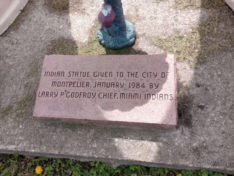 Godfroy Reserve Marker. Click for full size. Godfroy Reserve Marker image. Click for full size.