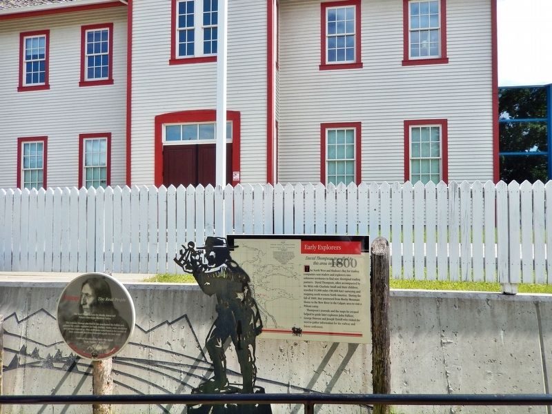 Early Explorers Marker. Click for full size. Early Explorers Marker image. Click for full size.