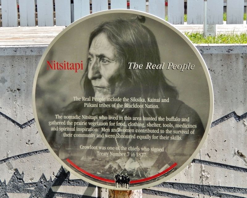 Nitsitapi Marker. Click for full size. Nitsitapi Marker image. Click for full size.