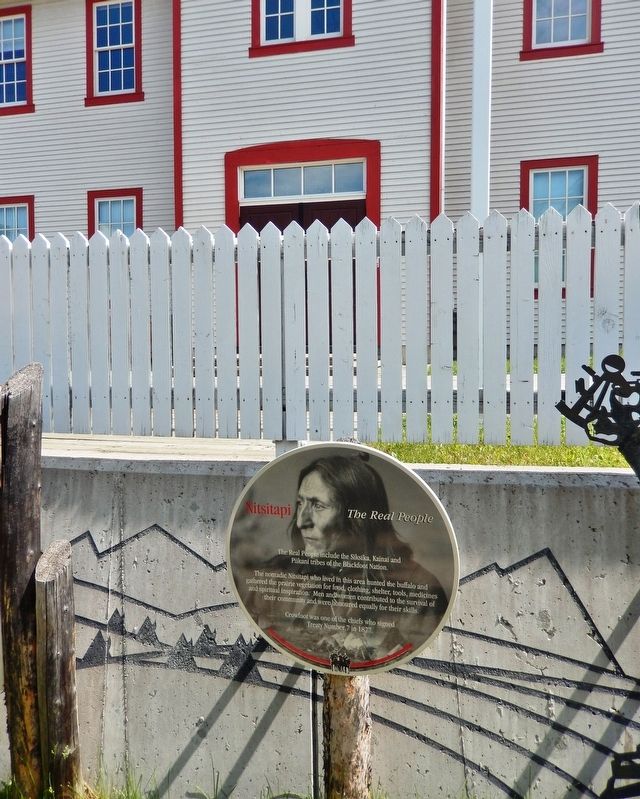 Nitsitapi Marker. Click for full size. Nitsitapi Marker image. Click for full size.