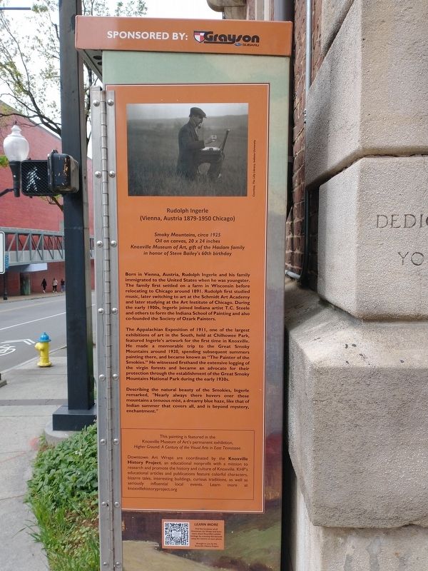 Rudolph Ingerle Marker. Click for full size. Rudolph Ingerle Marker image. Click for full size.