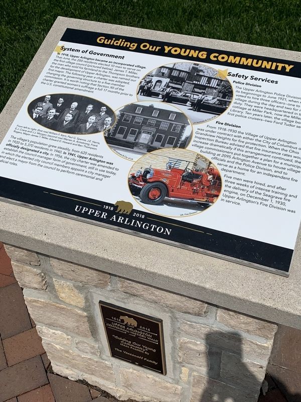 Guiding Our Young Community Marker. Click for full size. Guiding Our Young Community Marker image. Click for full size.
