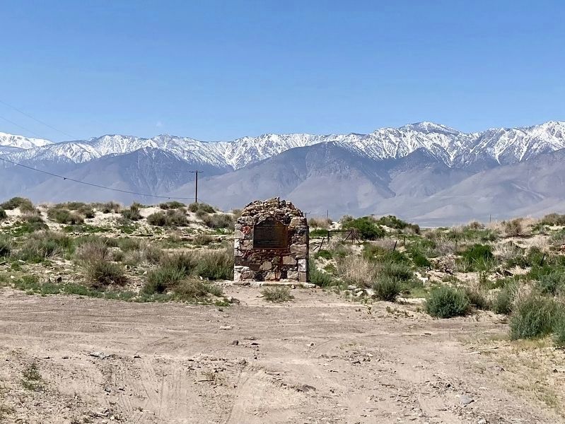 Owens Lake Silver-Lead Furnace Marker image. Click for full size.