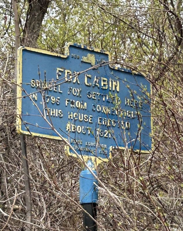 Fox Cabin Marker image. Click for full size.