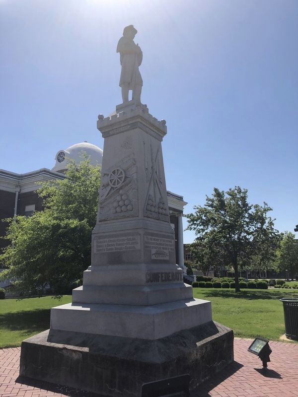 Dyer County Confederate Memorial (side). Click for full size. Dyer County Confederate Memorial (side) image. Click for full size.
