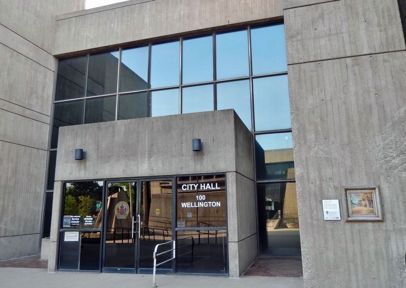 Brantford City Hall Entrance. Click for full size. Brantford City Hall Entrance image. Click for full size.