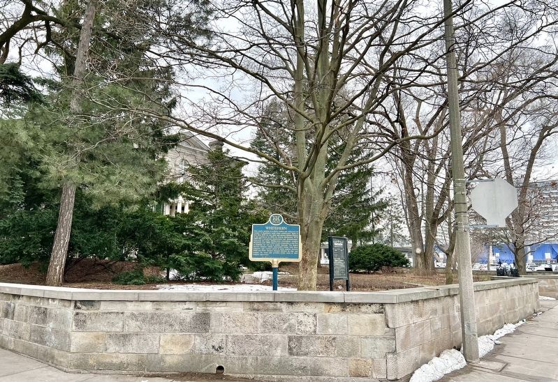 Whitehern Marker. Click for full size. Whitehern Marker image. Click for full size.