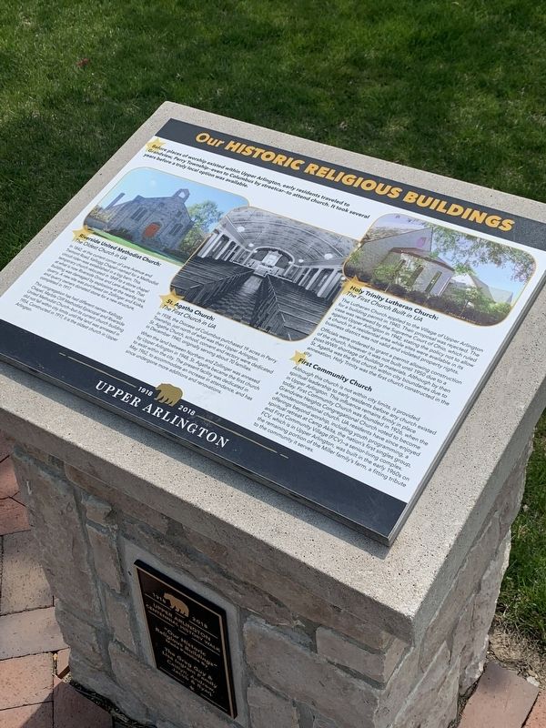 Our Historic Religious Buildings Marker image. Click for full size.