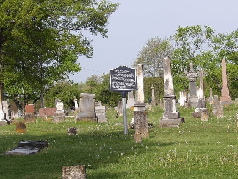 George King 1782-1868 Marker. Click for full size. George King 1782-1868 Marker image. Click for full size.