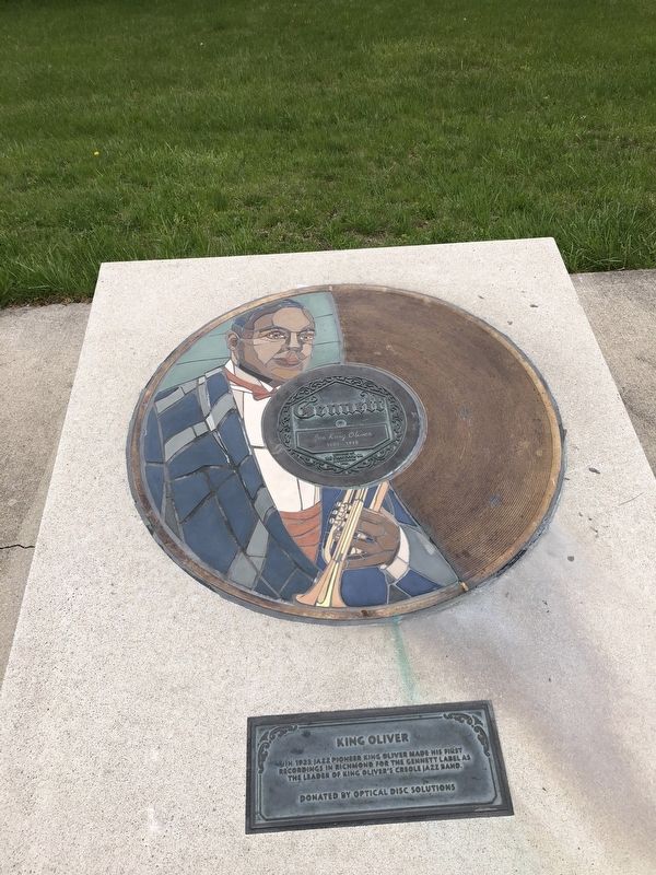 King Oliver Marker. Click for full size. King Oliver Marker image. Click for full size.