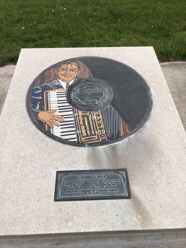 Lawrence Welk Marker image. Click for full size.