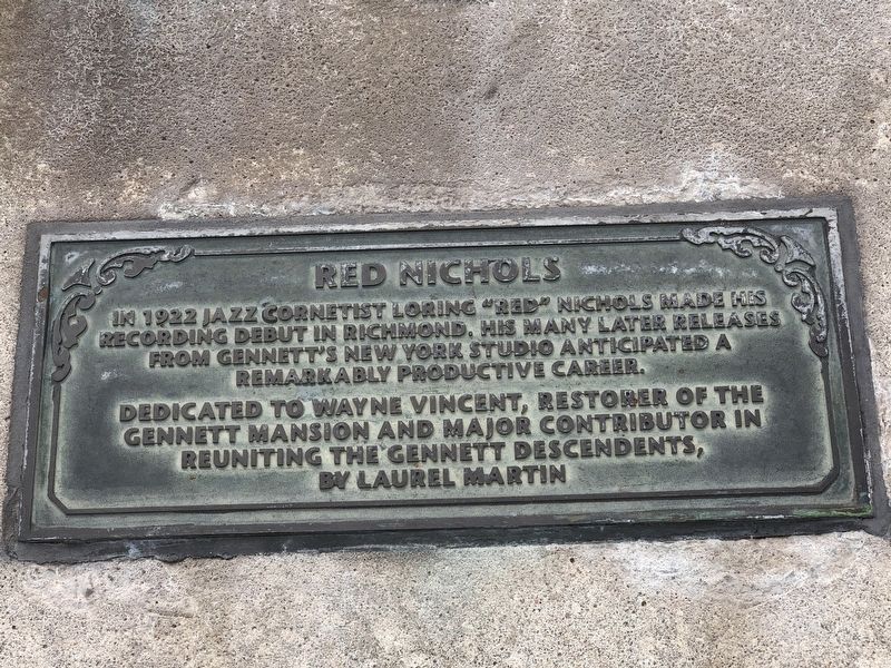 Red Nichols Marker image. Click for full size.