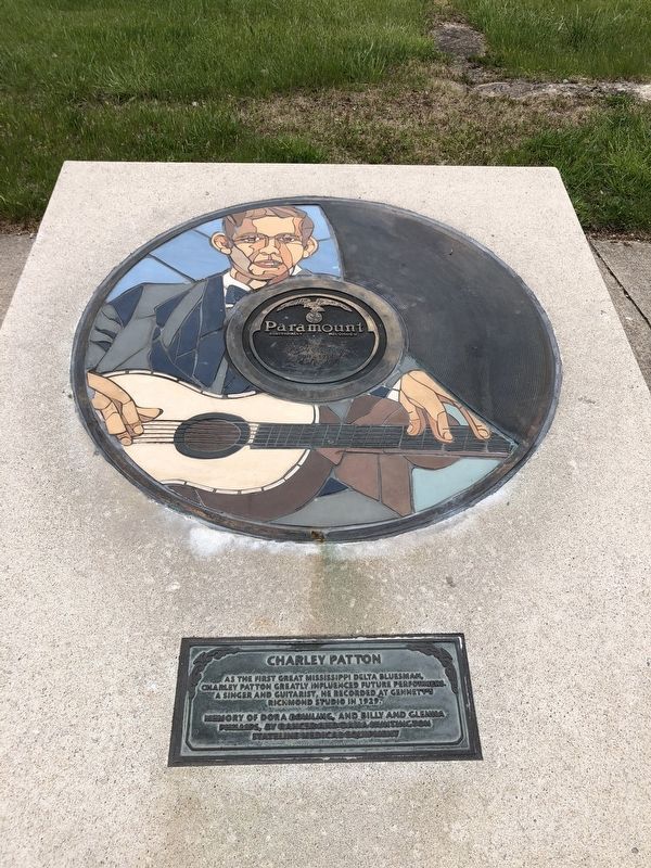 Charley Patton Marker. Click for full size. Charley Patton Marker image. Click for full size.