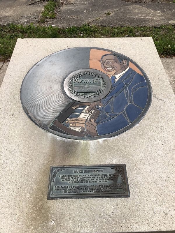 Duke Ellington Marker. Click for full size. Duke Ellington Marker image. Click for full size.