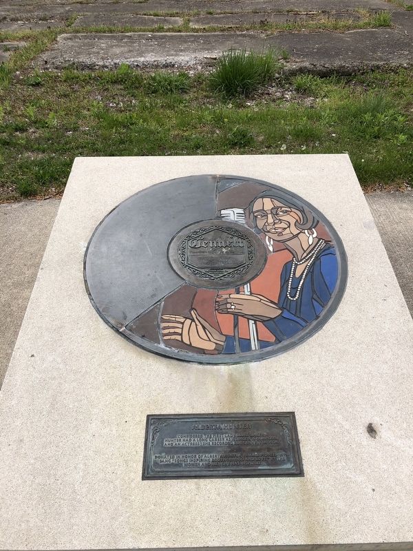 Alberta Hunter Marker. Click for full size. Alberta Hunter Marker image. Click for full size.