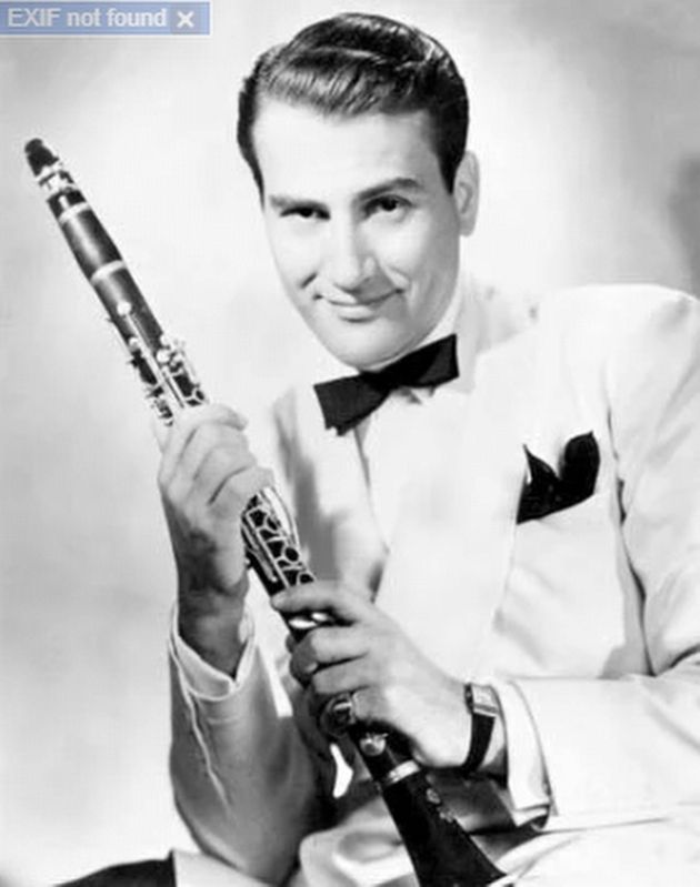Artie Shaw (1910-2004) image. Click for full size.