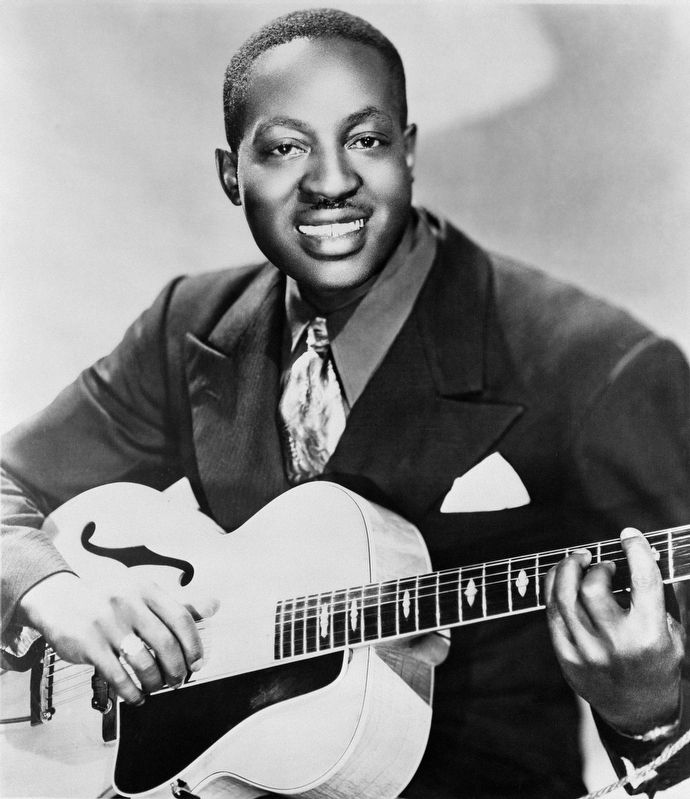 Big Bill Broonzy (1903-1958). Click for full size. Big Bill Broonzy (1903-1958) image. Click for full size.