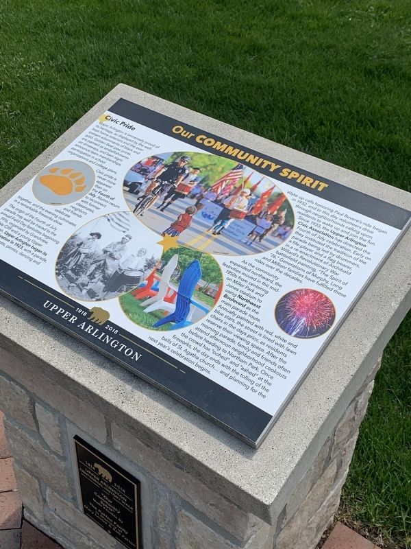 Our Community Spirit Marker image. Click for full size.