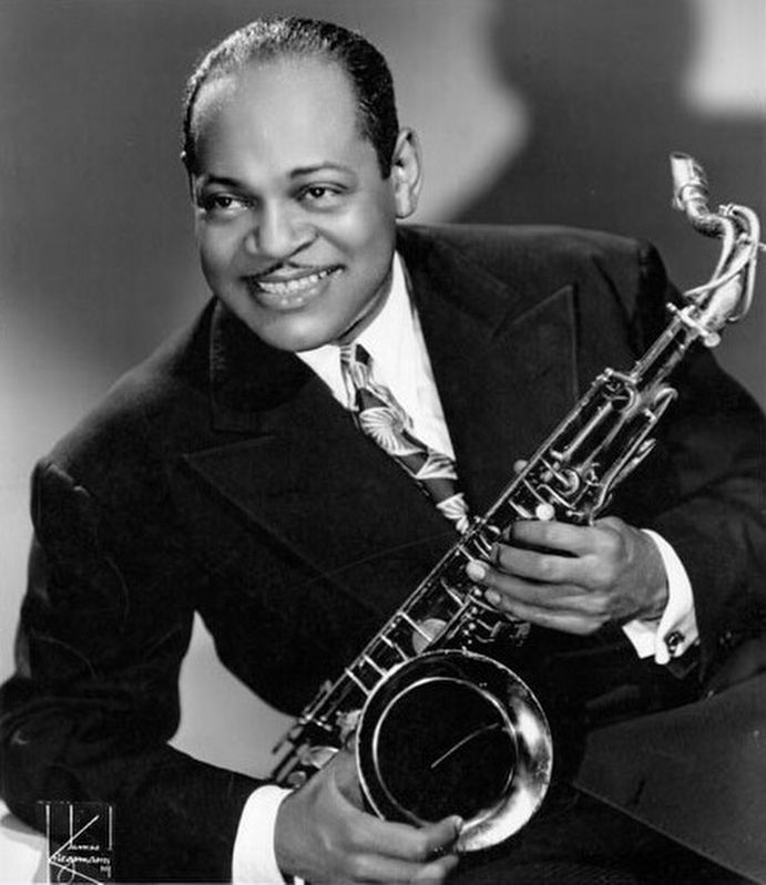 Coleman Randolph Hawkins (1904-1969) image. Click for full size.