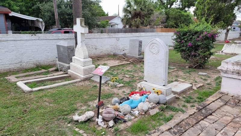 Daisy Starck Marker in the cemetery. Click for full size. Daisy Starck Marker in the cemetery image. Click for full size.