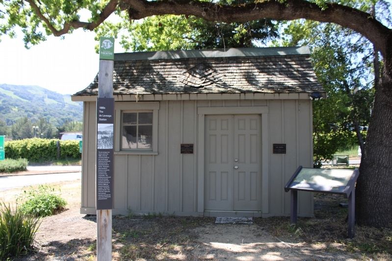 The de Laveaga Station Marker. Click for full size. The de Laveaga Station Marker image. Click for full size.