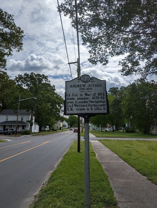Andrew Joyner Marker. Click for full size. Andrew Joyner Marker image. Click for full size.