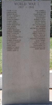 Larimer County Veterans Memorial. Click for full size. Larimer County Veterans Memorial image. Click for full size.