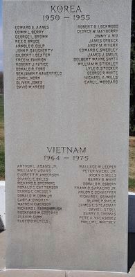 Larimer County Veterans Memorial. Click for full size. Larimer County Veterans Memorial image. Click for full size.